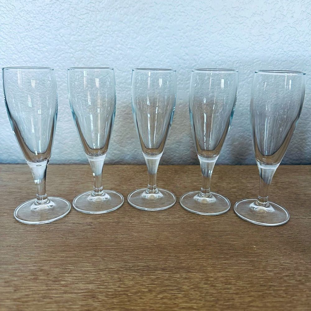 Wine Dessert Flute Glasses Set